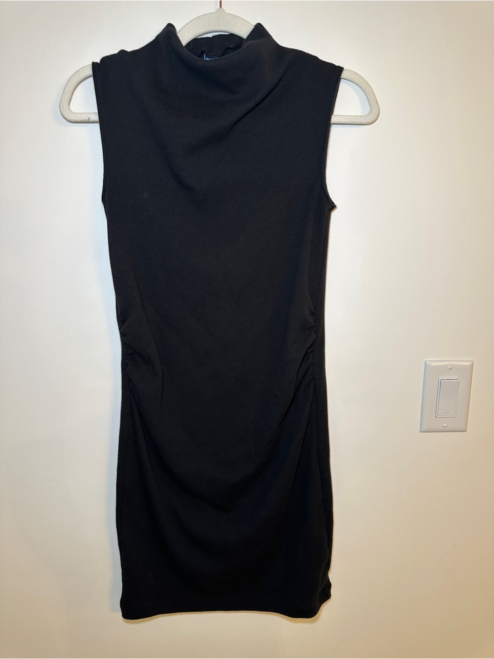 Sleeveless Black Old Navy Maternity Mock Neck Dress